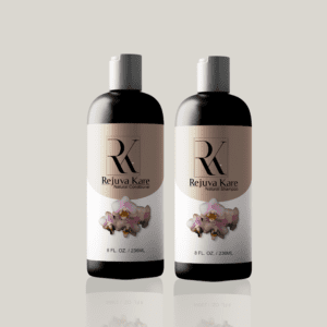 Naturals Bundle a pair of bottles on a faded background